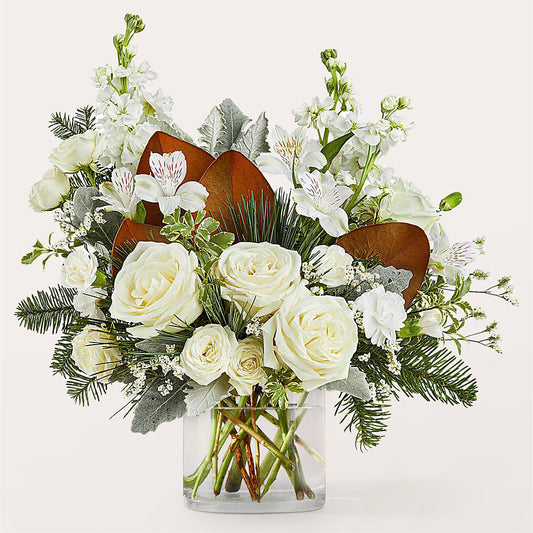 Fresh Snowfall Bouquet – STEMZ FLORIST & TREASURES, Calgary AB