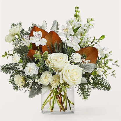 Fresh Snowfall Bouquet – STEMZ FLORIST & TREASURES, Calgary AB