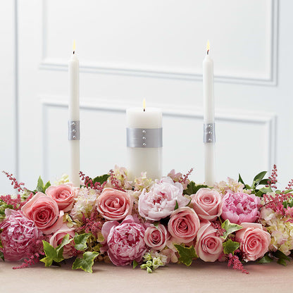 Worldwide Romance Unity Candle Arrangement – STEMZ FLORIST & TREASURES, Calgary AB