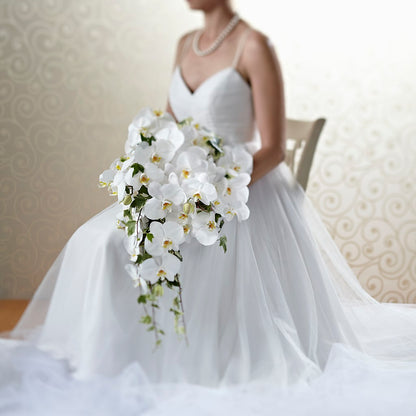 Classic White Bouquet – STEMZ FLORIST & TREASURES, Calgary AB