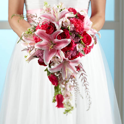 Lily & Rose Bouquet – STEMZ FLORIST & TREASURES, Calgary AB