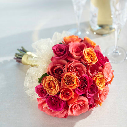 Sweet Roses Bouquet – STEMZ FLORIST & TREASURES, Calgary AB