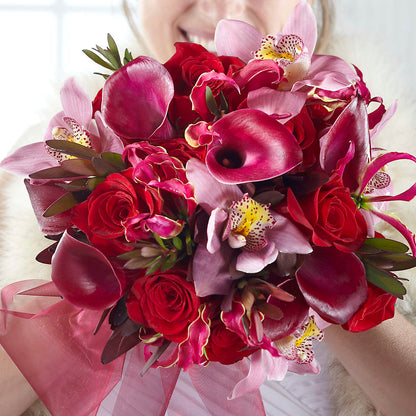 Heart of Hearts Bouquet – STEMZ FLORIST & TREASURES, Calgary AB
